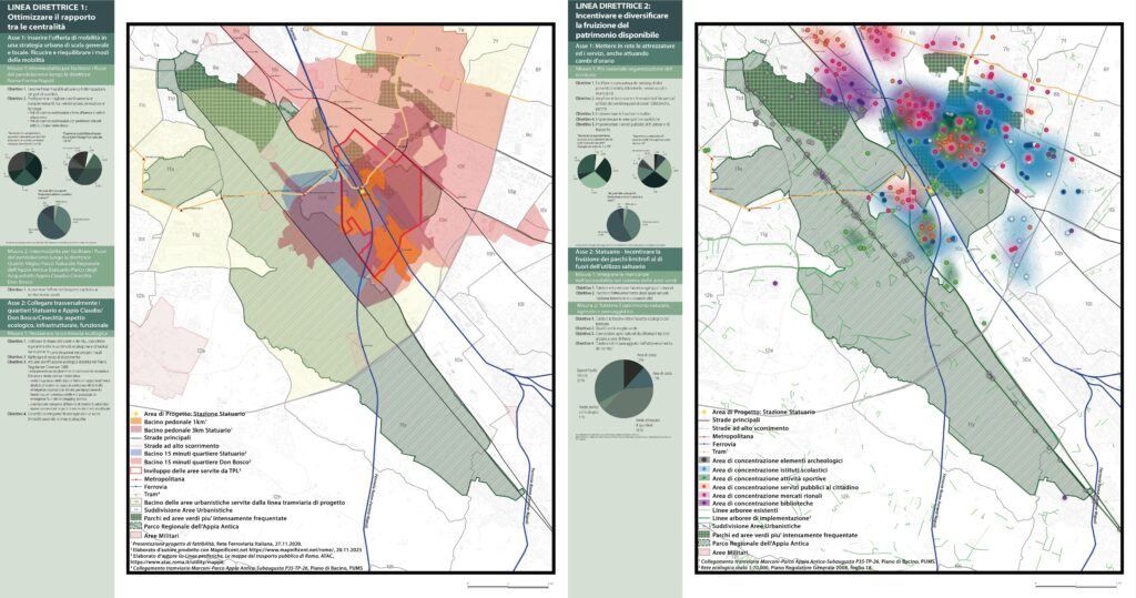 Fig. 4. Chiara Tessitore, Sara Tanzariello, La figura territoriale (A.A. 2023-2024).